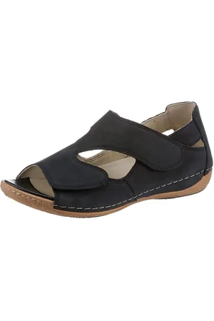Waldläufer Sandalen HELIETT zomerschoen, sandaal, sleehak, met randstiksel, h-breedte