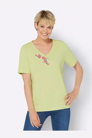 Classic Basics Shirt met V-hals (1-delig)