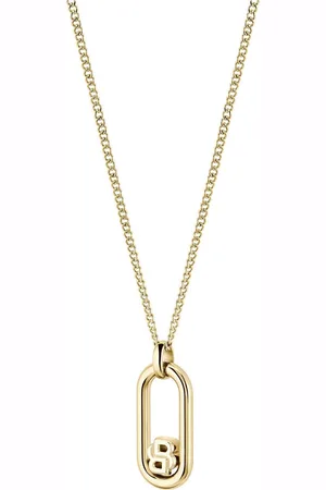 HUGO BOSS Ketting met hanger DOUBLE B SWING, oval, 1580627