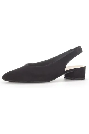 Gabor Slingback pumps , blokhak, avondschoen, zomerschoen met elastische band