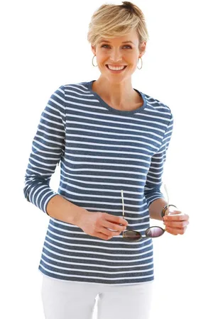 Casual Looks Shirt met lange mouwen Shirt (1-delig)