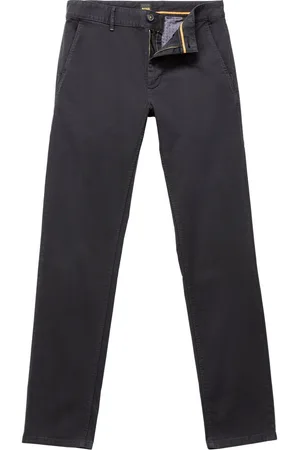 HUGO BOSS Chino tapered met boss-logo aan de achterkant
