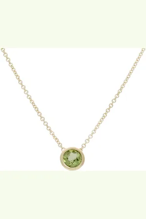 Firetti Ketting met hanger Sieraad cadeau goud 585 halssieraad halsketting erwtketting solitair