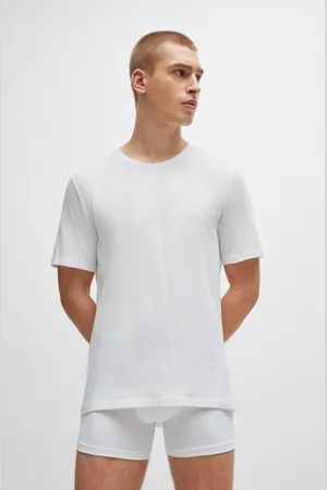 HUGO BOSS T-shirt Mix&Match T-Shirt R met -borduursel op de borst