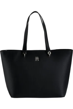 Tommy Hilfiger Shopper TH EMBLEM TOTE met th-embleem aan de voorkant