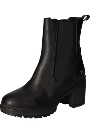 Mustang Chelsea-boots , instappers, enkellaars, met stretch aan de zijkant, smalle vorm