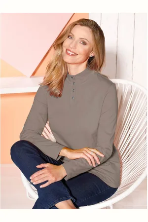 Classic Basics Shirt met staande kraag Shirt (1-delig)