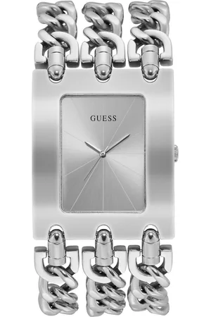 Guess Kwartshorloge Heavy metal Polshorloge, dameshorloge, armband met schakels