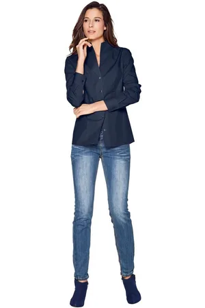 Heine Blouse met lange mouwen