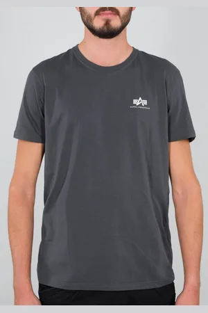 Alpha Industries Shirt met ronde hals BASIC T SMALL LOGO