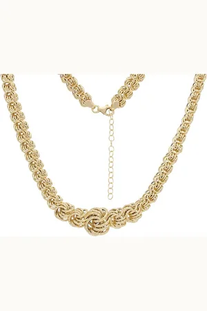 Firetti Gouden ketting Sieraad cadeau 585, rozenketting, ca. 14,5 breed