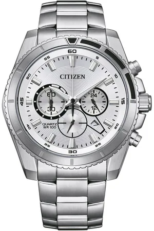 Citizen Chronograaf AN8200-50A Horloge, quartzhorloge, herenhorloge, stalen armband
