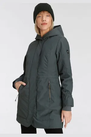 Polarino Functionele parka 3000 mm waterkolom en gelaste naden
