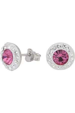 Firetti Oorstekers Sieraad Geschenk Zilver 925 Oorsieraden & wit