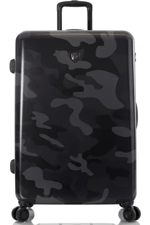 Heys Hardshell-trolley Black Camo, 76 cm x Joachim Llambi reisbagage TSA-slot volumevergroting