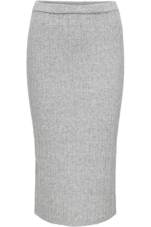 ONLY Gebreide rok ONLJEANETT LIFE MIDI RIB SKIRT CC KNT