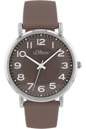 QS by s.Oliver Kwartshorloge Horloge, dameshorloge, analoog, siliconen band