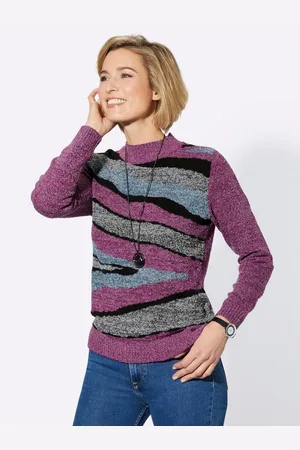 Classic Basics Trui met staande kraag Trui