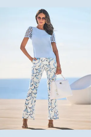 Heine Blouse met korte mouwen