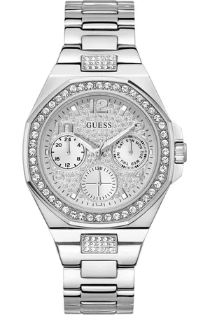 Guess Multifunctioneel horloge LADY EMPIRE Quartzhorloge, horloge, damenuur, datum, 12/24-uurs weergave
