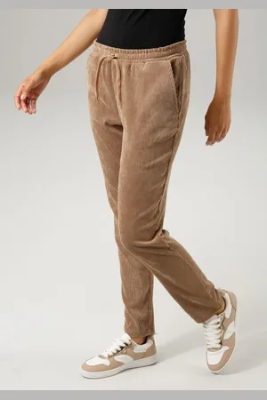 Aniston Comfortbroek van trendy, elastische cord