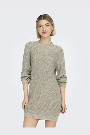 JDY Mini-jurk WHITNEY MEGAN L/S BOAT DRESS KNT NOOS