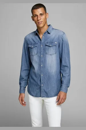 JACK & JONES Jeans overhemd SHERIDAN SHIRT