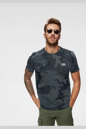Alpha Industries Shirt met ronde hals BASIC T SMALL LOGO