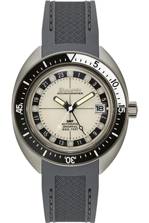 BULOVA Automatisch horloge Oceanographer GMT Horloge, herenhorloge, tot 20 bar waterdicht, saffierglas
