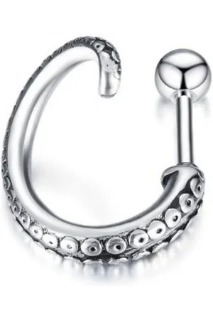 Firetti Single-oorstekers Sieraad cadeau oorbellen enkel octopus