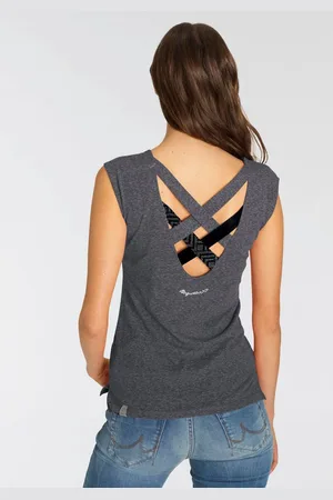 Ragwear T-shirt SOFIA O met bijzondere ruglijn