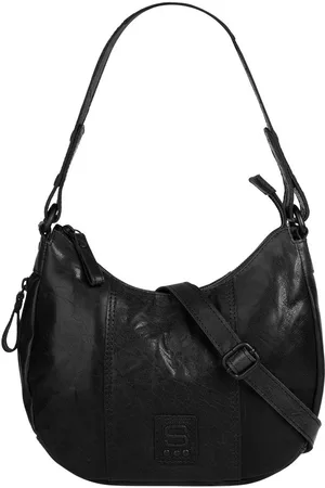 Spikes&Sparrow Schoudertas echt leder