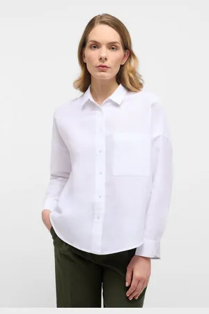ETERNA Overhemdblouse Oversized fit EASY IRON (gemakkelijk te strijken)