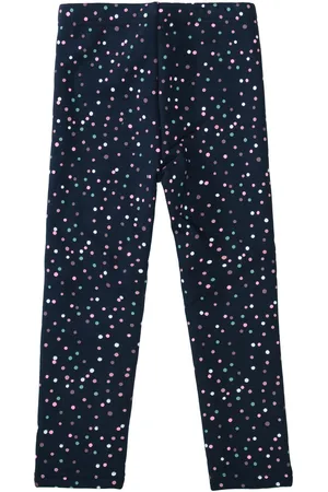Staccato Thermobroek met all-over stippenprint