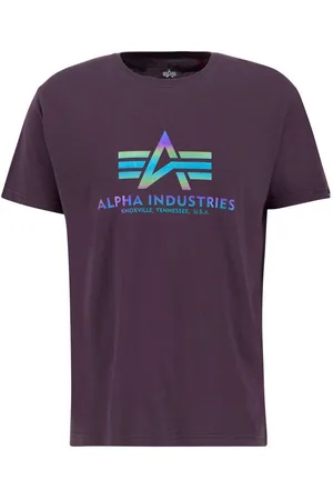 Alpha Industries T-shirt Men - T-Shirts Basic T Rainbow Reflective