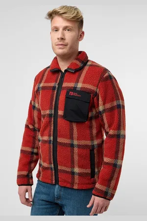 Jack Wolfskin Fleecejack FELSLICHT CHECK JKT M