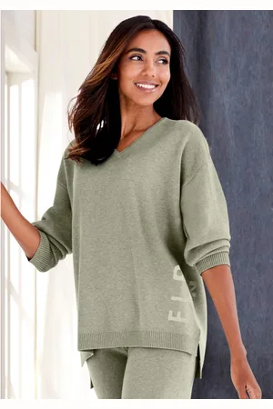 ELBSAND Sweater van hoogwaardige brei