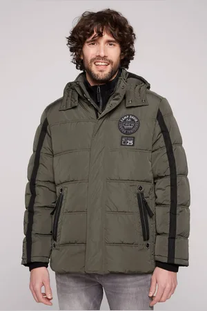 Camp David Outdoorjack met windbreaker-boord in de mouw