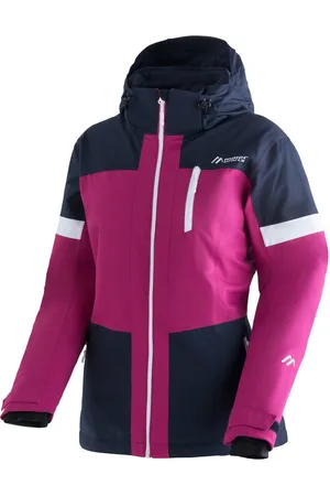 Maier Sports Ski-jack Hanni Dames winterjack, waterdicht, 3 ritszakken en capuchon, regular fit