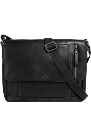 Sansibar Messenger Bag echt leder