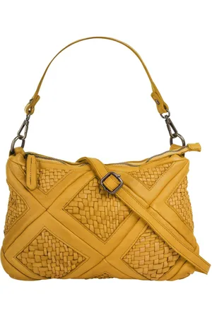Samantha Look Schoudertas echt leer, made in italy