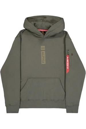 Alpha Industries Hoodie Men - Hoodies Alpha Puff Print Hoodie