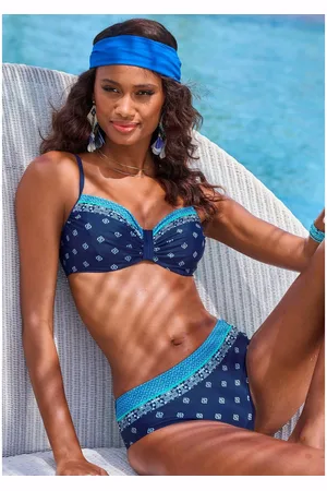 Lascana Bikinitop met beugels Jimer in modieuze print