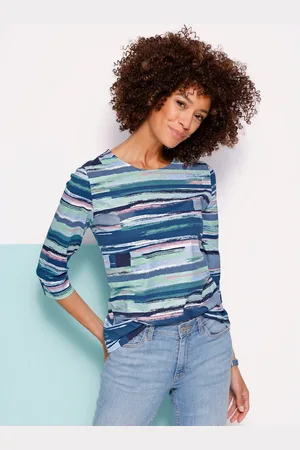 Classic Basics Shirt met print Shirt met 3/4-mouwen (1-delig)