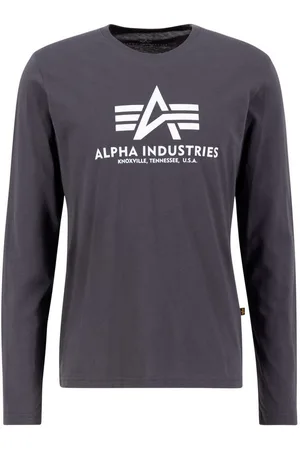 Alpha Industries Longsleeve Men - Longsleeves Basic T - Longsleeve