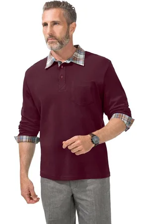 Classic Basics Poloshirt met lange mouwen (1-delig)
