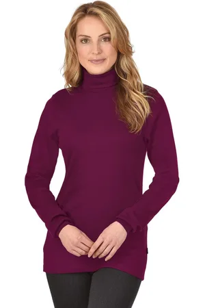 Trigema Colshirt ski- en sportcoltrui met lange mouwen (1-delig)