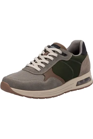Rieker Sneakers veterschoen, lage schoen, vrijetijdsschoen met gepolsterde schachtversteviging