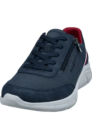 Bugatti Sneakers met sleehak vrijetijdsschoen, lage schoen, veterschoen met buitenrits