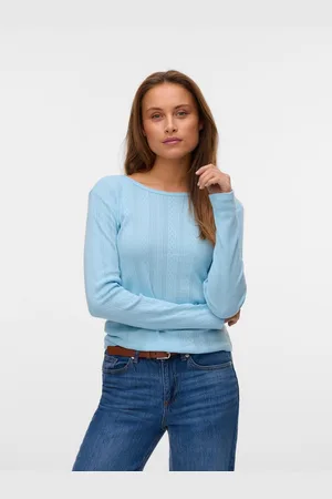 VERO MODA Shirt met lange mouwen VMLISA LS TOP JRS NOOS